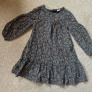 GAP Toddler corduroy Dress with Floral Pattern
